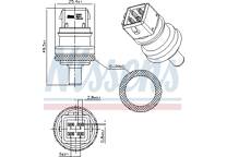 Sensor, kylmedelstemperatur