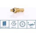Sensor, temperatura del refrigerante NISSENS - 207036