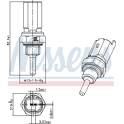 Sonde de température NISSENS - 207004