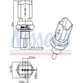 Sonde de température NISSENS - 207033