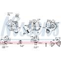 Turbocharger NISSENS - 93280