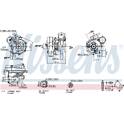 Turbocompresseur NISSENS - 93070
