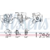 Turbocompresseur NISSENS - 93448