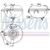 Vase d'expansion, bocal liquide de refroidissement NISSENS - 996130