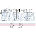 Vase d'expansion, bocal liquide de refroidissement NISSENS - 996218
