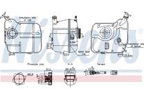 Vase d'expansion, bocal liquide de refroidissement