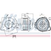 Ventilador habitáculo NISSENS - 87020