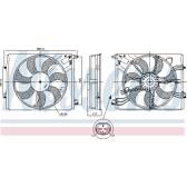 Ventilateur moteur NISSENS - 850050