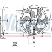 Ventilateur moteur NISSENS - 85561