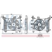 Ventilateur moteur NISSENS - 85891