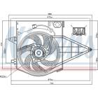 Ventilateur (refroidissement moteur) NISSENS - 85003