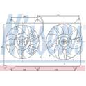 Ventilateur (refroidissement moteur) NISSENS - 85237