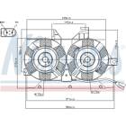 Ventilateur (refroidissement moteur) NISSENS - 85425