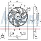 Ventilateur (refroidissement moteur) NISSENS - 85767