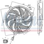Ventilateur (refroidissement moteur) NISSENS - 85787