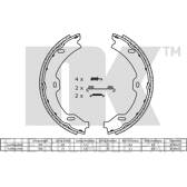 Bromsbackar, sats NK - 2733765