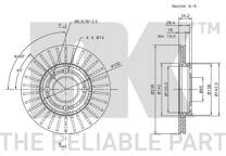 Bromsskiva (per enhet)