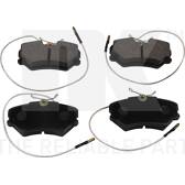 Front brake pad set NK - 223733