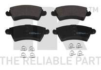Front brake pad set