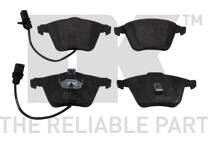 Front brake pad set
