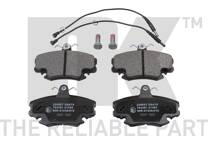 Front brake pad set