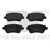 Kit pastiglie freno anteriore NK - 222258
