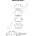 Brake Shoe Set NPS - D350O01