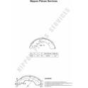 Brake Shoe Set NPS - H350A20