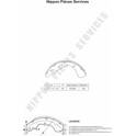 Brake Shoe Set NPS - M350A30