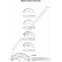 Brake Shoe Set NPS - M350I26