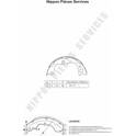 Brake Shoe Set NPS - N350N58