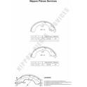 Brake Shoe Set NPS - T350A34