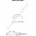Bremsbackensatz NPS - S350I19