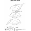 Bremsbackensatz NPS - S350I23