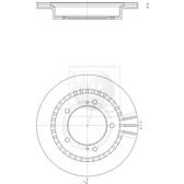 Brake disc (per unit) NPS - S330I27