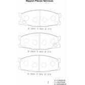 Front brake pad set NPS - M360I85