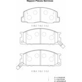 Jeu de plaquettes de frein avant NPS - T360A42