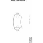 Kit pastiglie freno anteriore NPS - N360N87