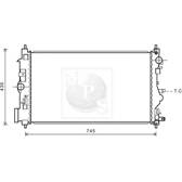 Radiatore, Raffreddamento motore NPS - D156O25
