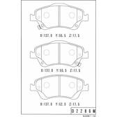 Remblokkenset voor NPS - T360A111