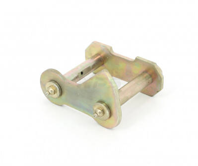 Mounting, spring shackle