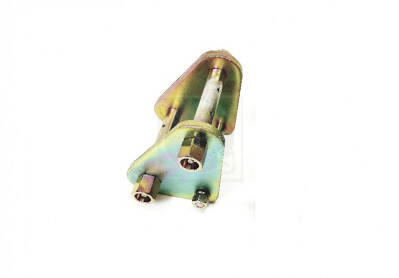 Mounting, spring shackle