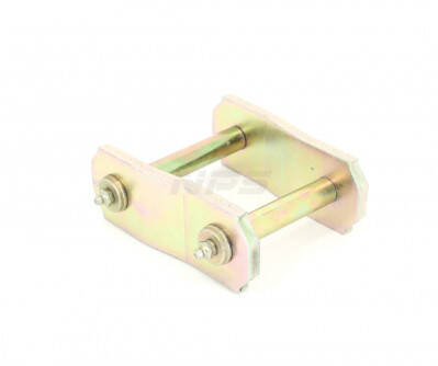 Mounting, spring shackle