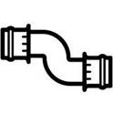 Ansaugschlauch, Luftfilter NRF - 165039