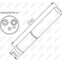Bouteille déshydratante NRF - 33295