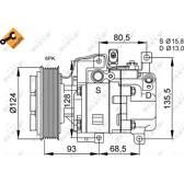 Compresseur climatisation NRF - 32408