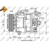 Compresseur climatisation NRF - 32692