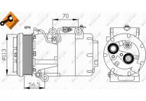 Compresseur climatisation