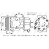 Compresseur climatisation NRF - 32772