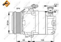 Compressor air conditioning